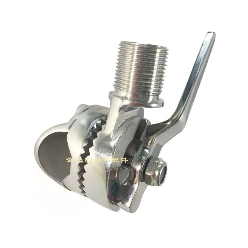 Marine hardware, yacht hardware, tube clip antenna base, marine satellite antenna base, card tube antenna base