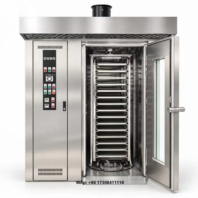 Complete Bakery Machines Industrial Full Set Bread Cake Baking Oven Rotary for Sale