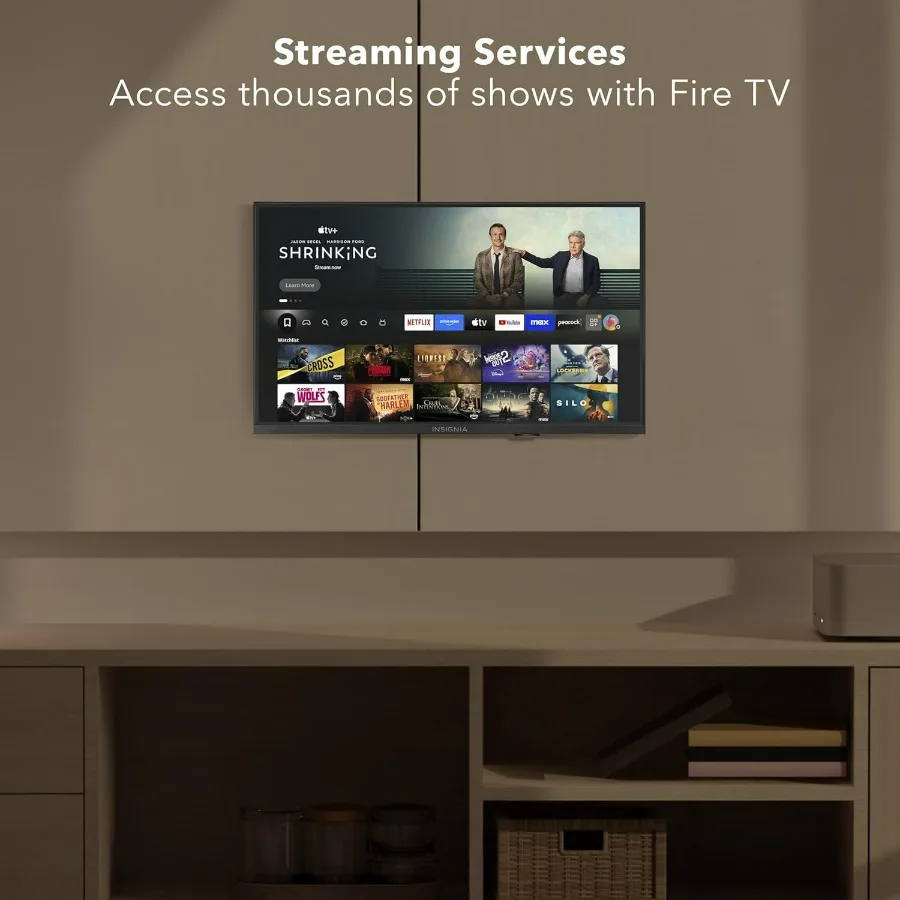 INSIGNIA 24” Class F20 Series LED HD Smart Fire TV with Alexa Voice Remote (NS-24F201NA26)