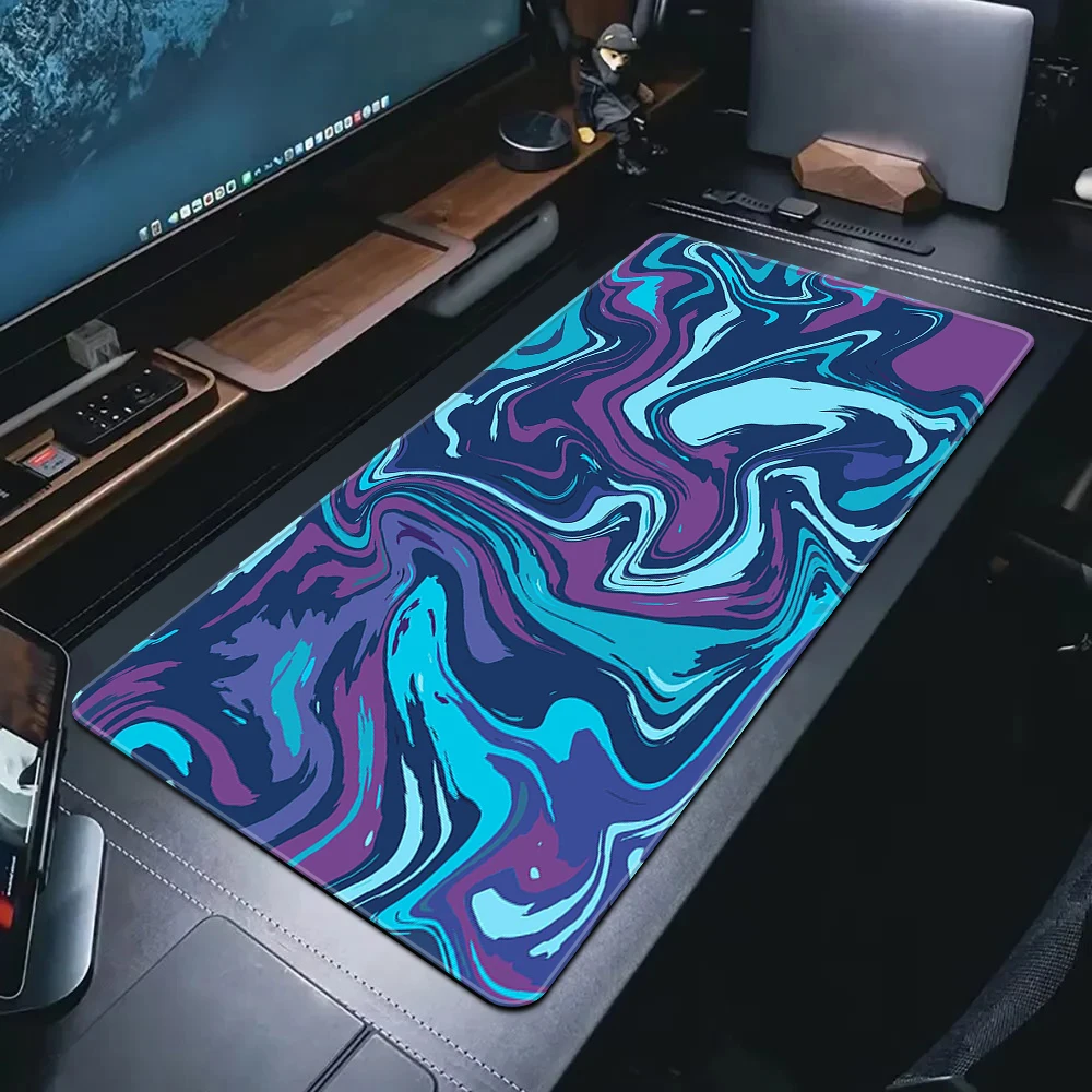 Gaming Mousepad Strata Liquid Desk Mat Mouse Mats Extended Anime Mouse Pad Keyboard Pads Deskmat For PC Gamers Art Playmat