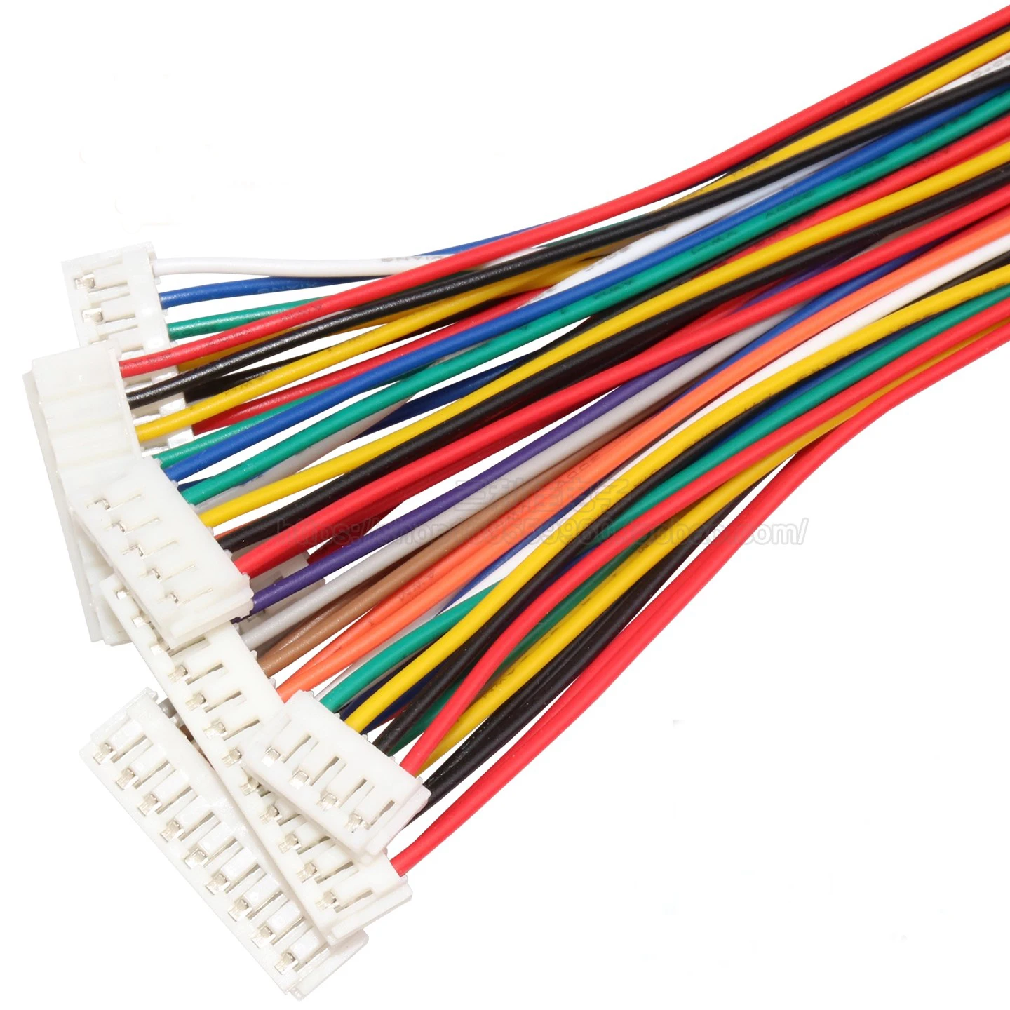 5/10pcs Eh 2.54mm Female Plug Connector With Wire 100/200/300mm Cable 2/3/4/5/6/8/10p Pin Jumper Line Eh2.5 Single/double Header