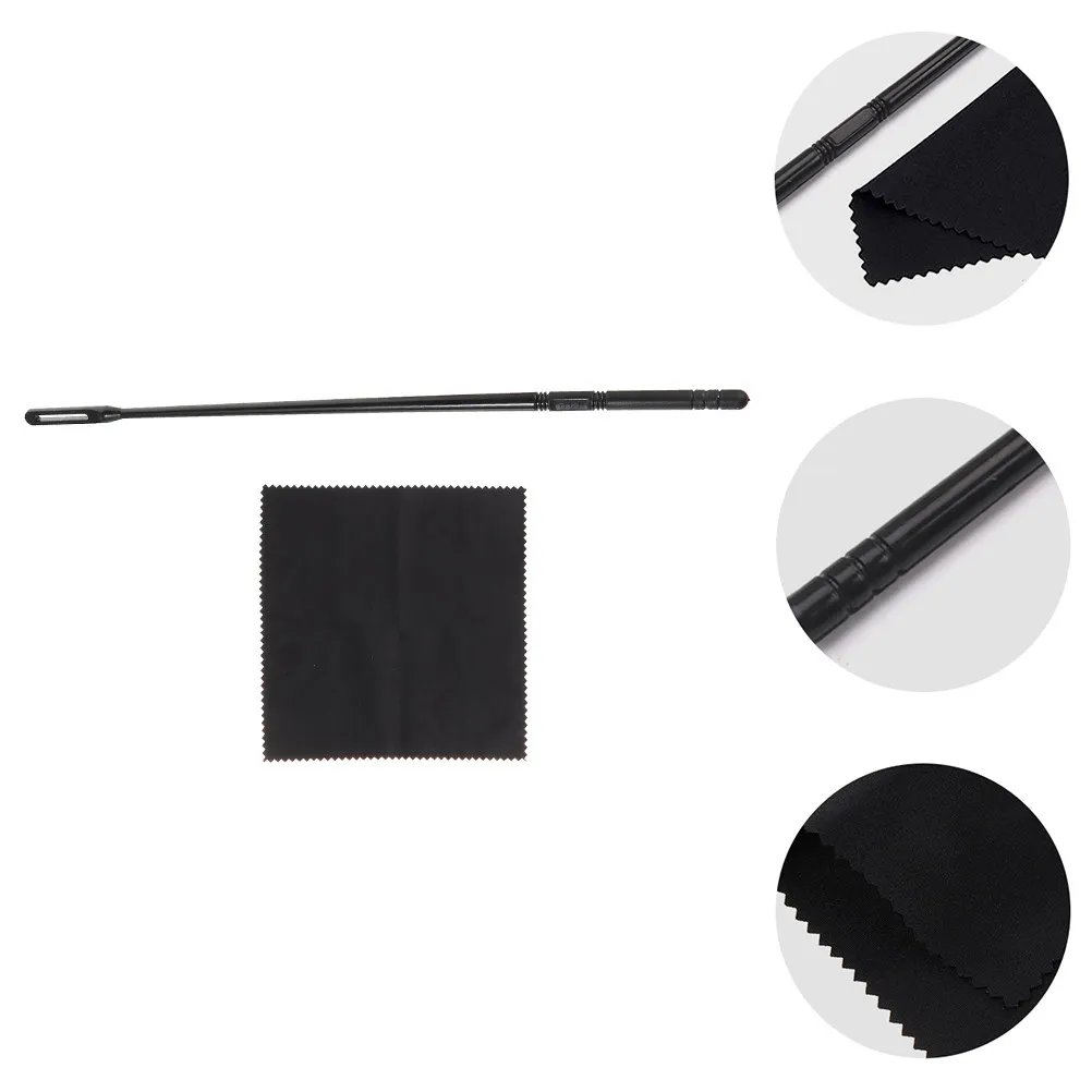 Flute Cleaning Tool Set with Rod and Microfiber Cloth for Flute and Piccolo Maintenance – High-Quality Soft Touch