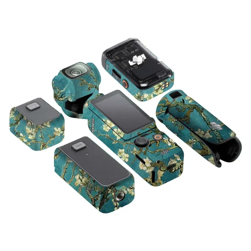 Description Picture 2 of itemFor DJI Osmo Pocket 3 Camera Sticker Protective Skin Decal Vinyl Wrap Film Anti-Scratch Protector Coat pocket3