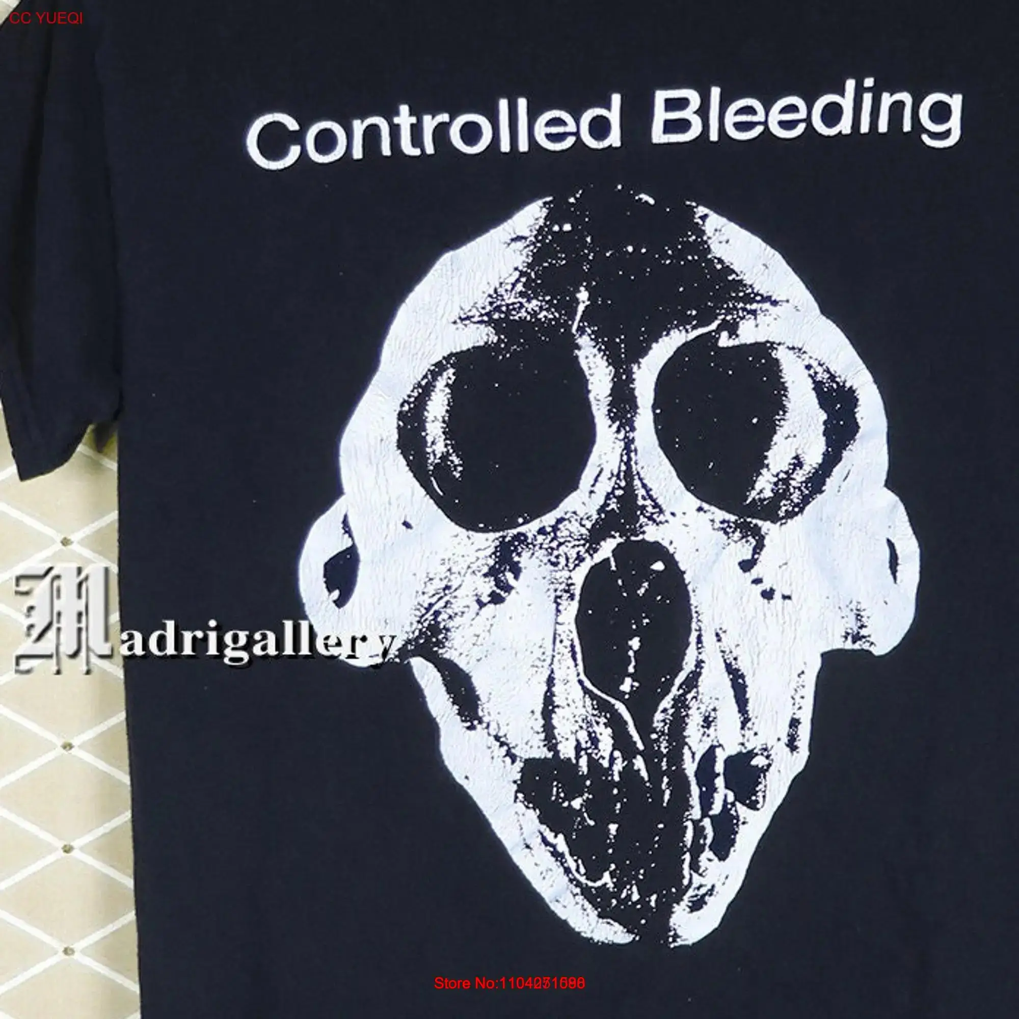 Controlled Bleeding shirt Throbbing Gristle Skinny Puppy Einsturzende Neubauten Cabaret Voltaire Current 93 Malaria SPK