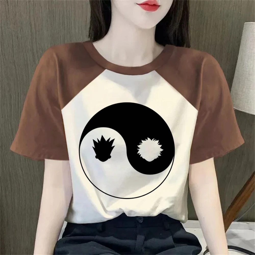 Hunter x Hunter t-shirt girl anime grunge baddie japan party tshirt graphic meme vintage y2k dollette