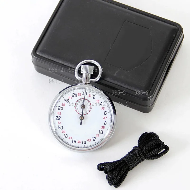 Metal case mechanical stopwatch sports running timing tool