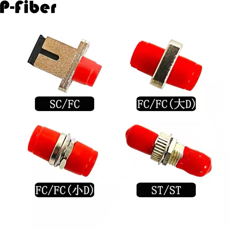 fiber coupler 10pcs fc-sc optical fiber LC duplex adapter FC SC connector ftth flange P-fiber