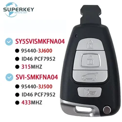 SUPERKEY For Hyundai Veracruz 95440-3J500/ 95440-3J600 Remote Control Car Key Fob ID46 PCF7952 Chip SY5SVISMKFNA04 SVI-SMKFEU04