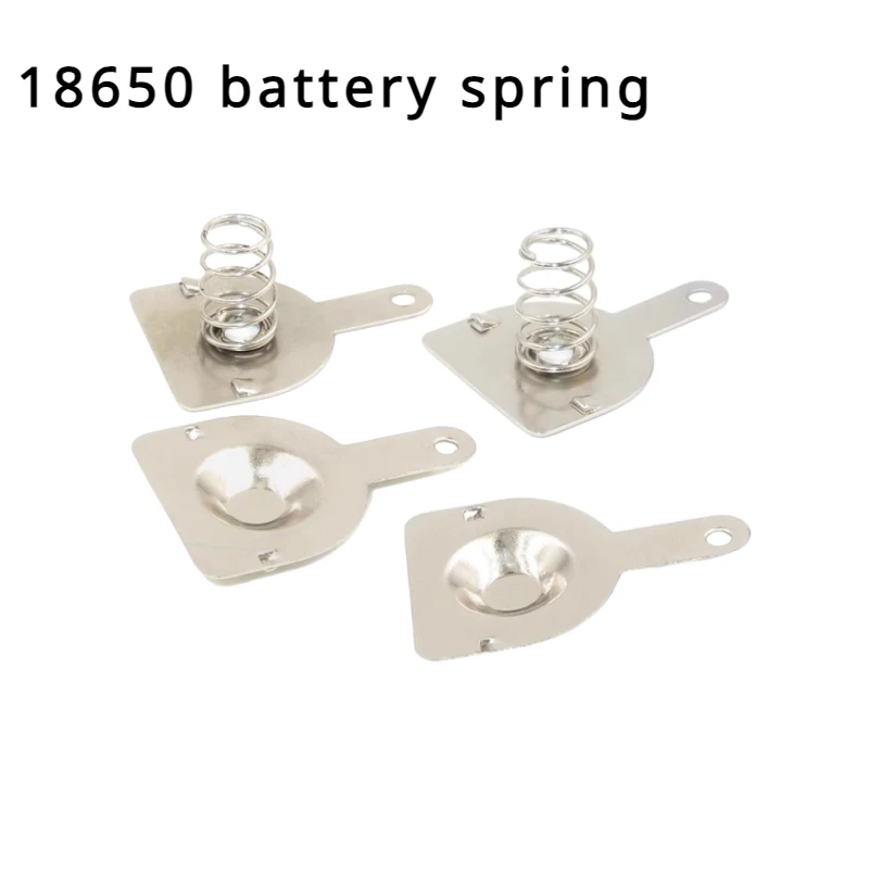 10pair (20pcs) 18650 battery pack 16MM*18.5MM spring contact piece battery box positive and negative single pole battery 10pairs