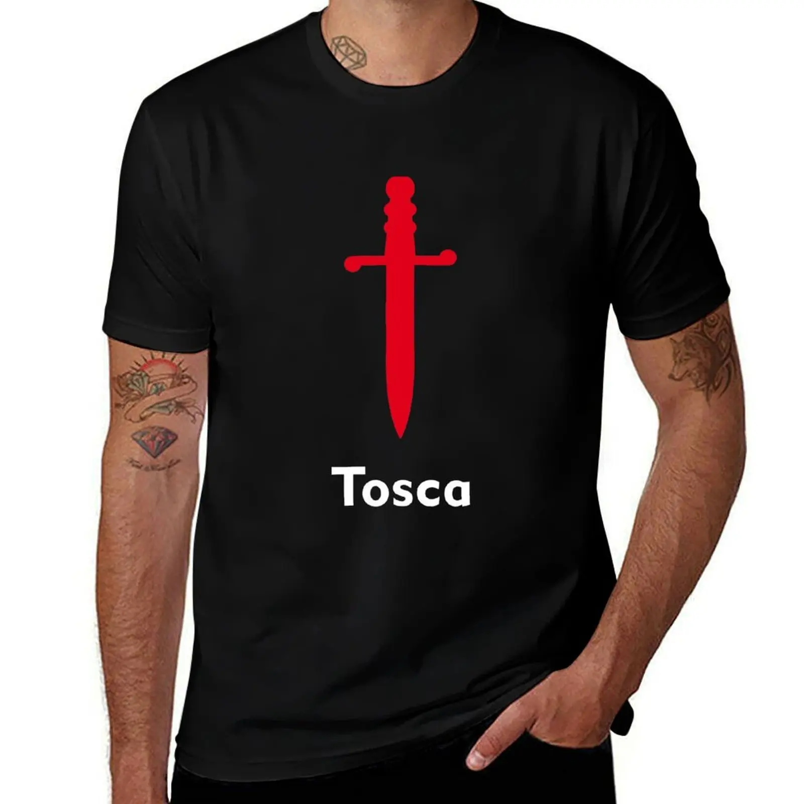 Opera Tosca T-Shirt Construction Work Tee Shirt
