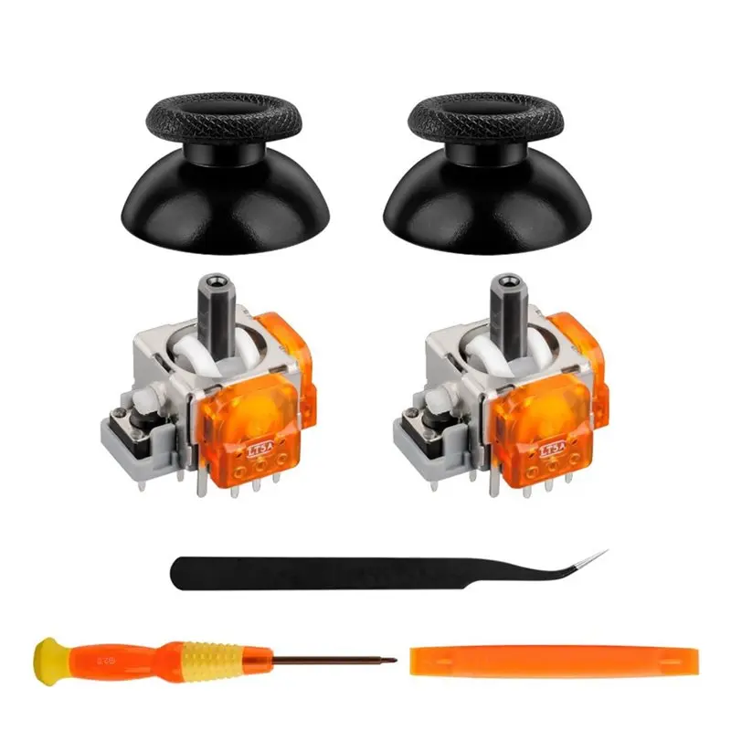 

B27B 7In1 TMR Electromagnetic Joysticks Kit For PS5 Controller Anti-Drift Magnetic Resistance Stick Thumbstick Accessories