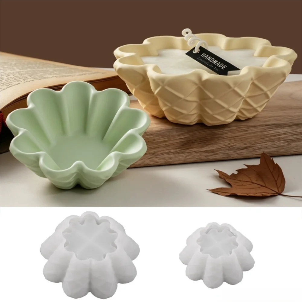 High Quality Multi-Purpose Silicone Mold Reusable Versatile Flower Shape Mold Easy Release Resin Casting Mold for DIY Craft