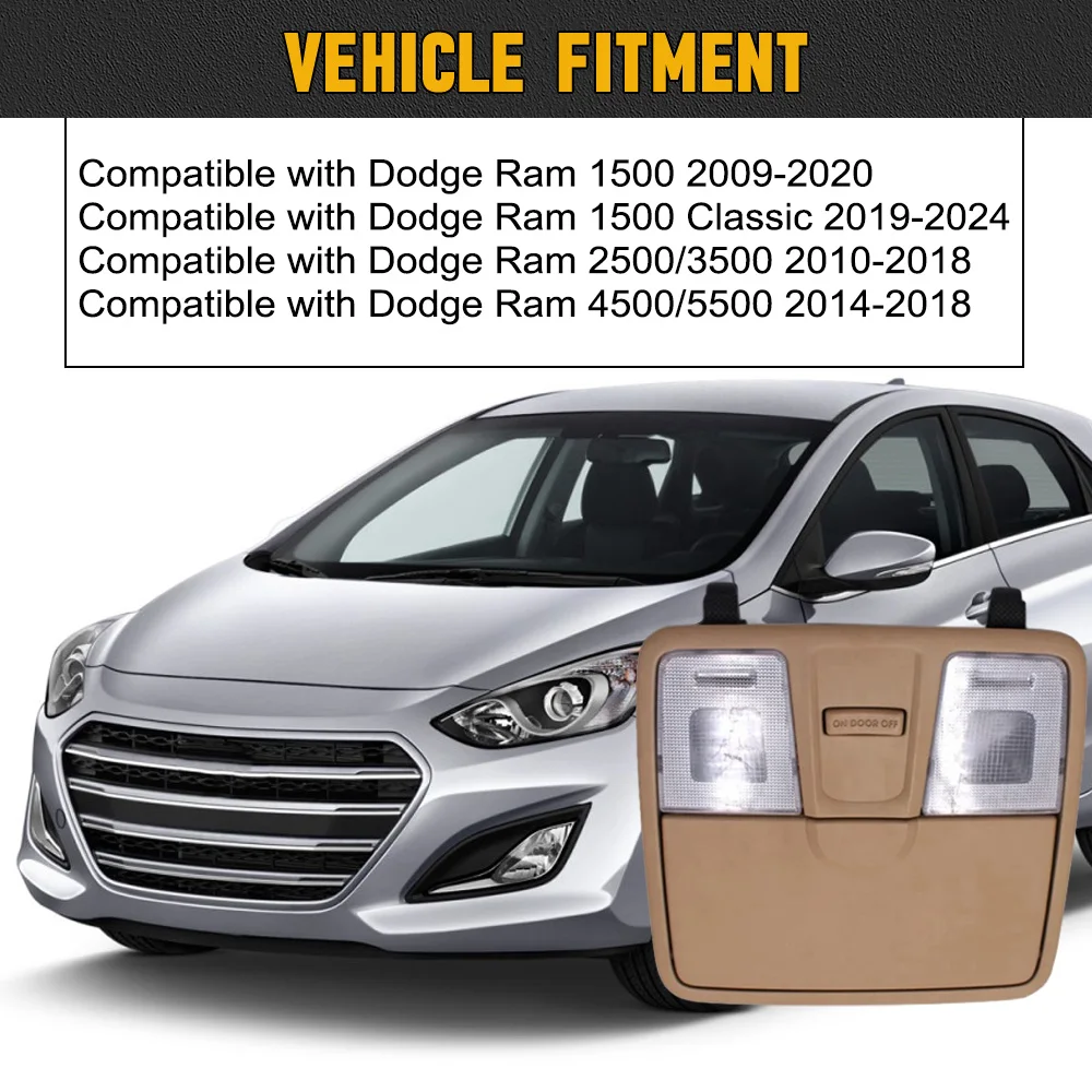 

Overhead Console Map Light Assembly For Hyundai Elantra GT Base Limited Value Edition GT I30 Solaris 92800A5000TX 92800-4V000