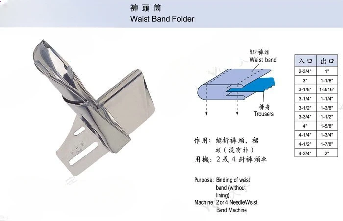 141 Pants Placket Double Bag Slide Machine Flat Large Straight Hemming Device Aircraft Tube Needle