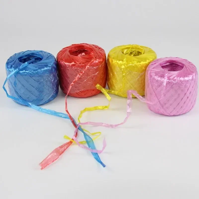 500m Bundling Rope Plastic Rope PP Packaging Bundling Belt Color Anti Slip Packaging Gift Decoration New Material Nylon Material
