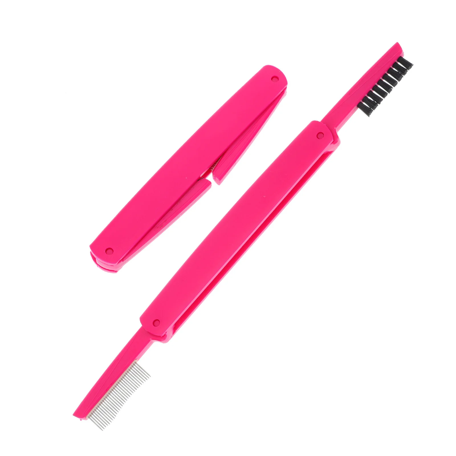 

2Pcs Eyelash Comb Multifunctional Eyebrow Grooming Brush Precision Angle Design for Lash Separation and Eyebrow Shaping