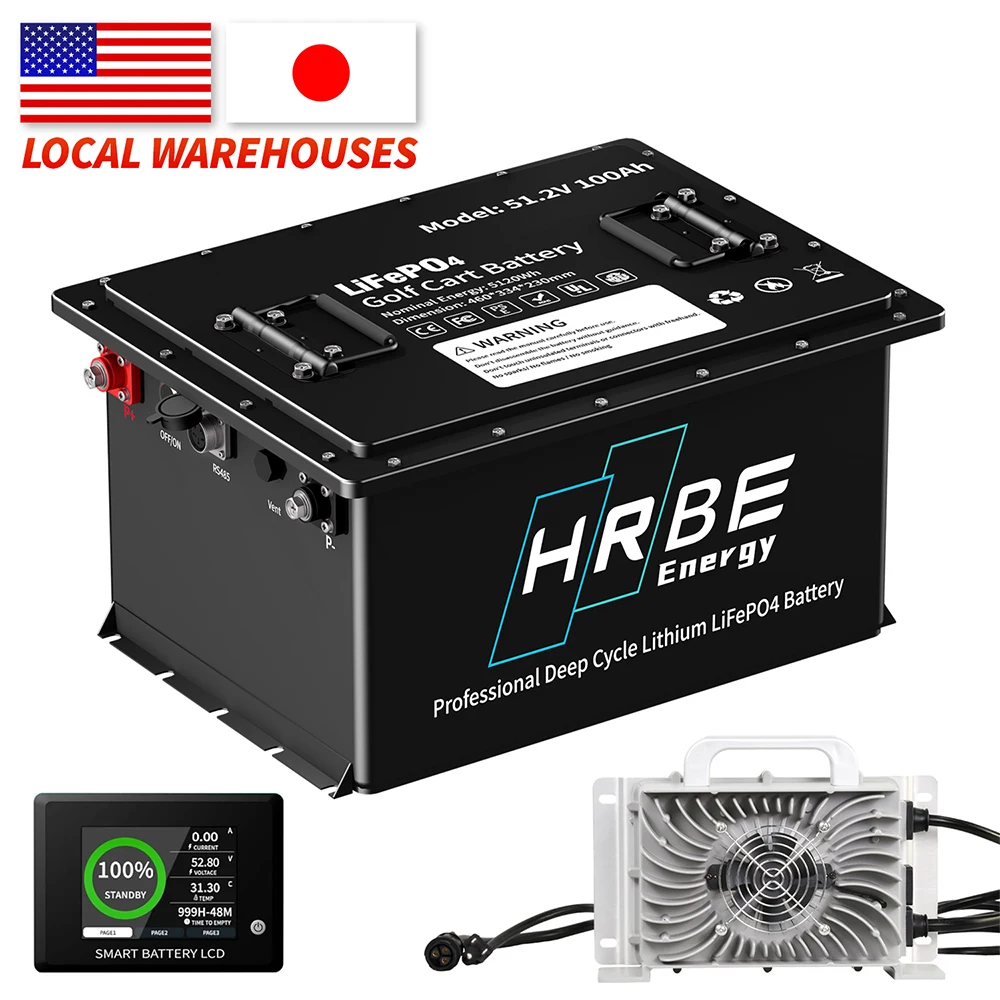 48V 100AH Lifepo4 Lithium Battery 7.68KW,With 2.8