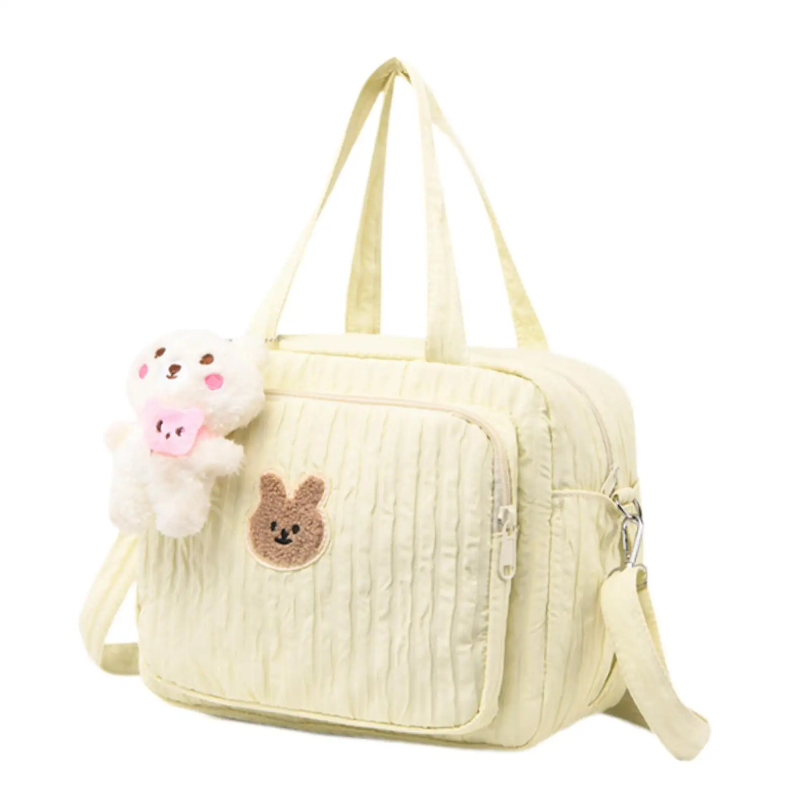 Storage Tote Bag Baby Stuff Storage Organizer Diaper Bag Mommy Shoulder Bag with