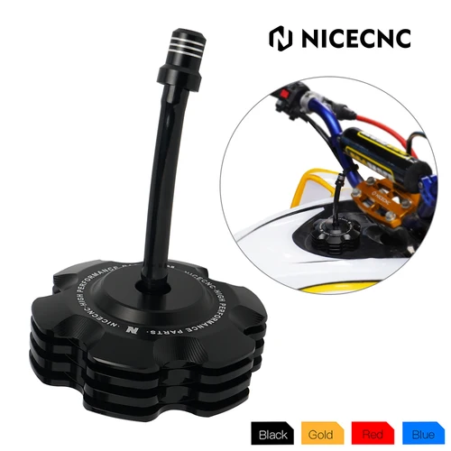 Imagen 1 del producto Para Yamaha RAPTOR 700 700R 700RSE protector de tapa de tanque de combustible de aluminio 2011-2025 GRIZZLY 125 2011-2013 TTR110E 125LE 230 50E YZ65 85