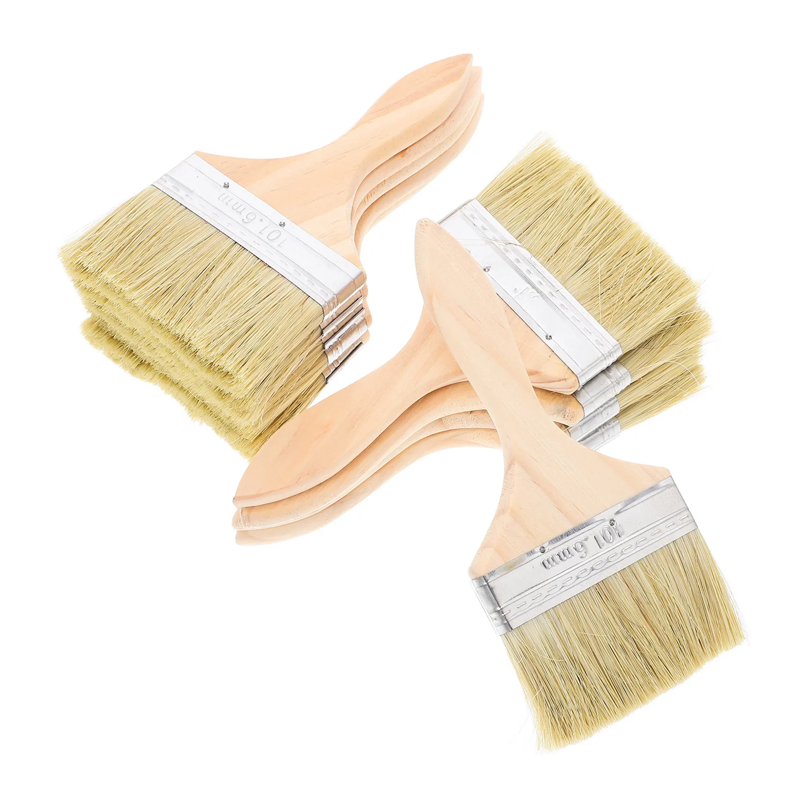 

Набор кистей для рисования, 10 шт., с плоским наконечником, для акварели, акрила, гуаши, художественные принадлежности для студентов, портативные инструменты для рисования, пигменты