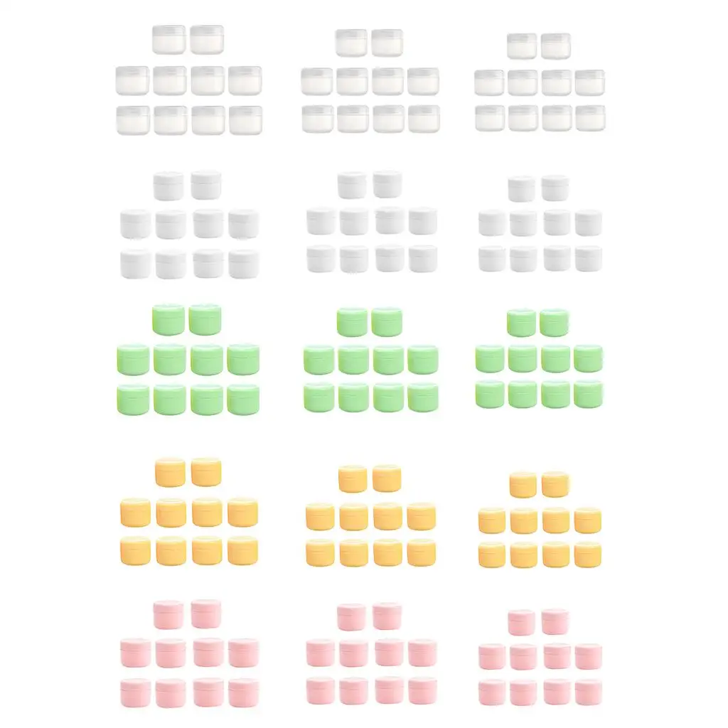 Opbergcontainer voor lippenbalsemlotion, hervulbare cosmetische fles, lege monsterpot voor cosmetica