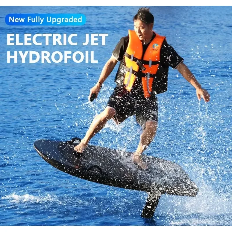 Black Efoil Electric Hydrofoil E Foil Surfboard Hydrofoil Lithium Battery Fin Surf Electric Surfboards Efoil