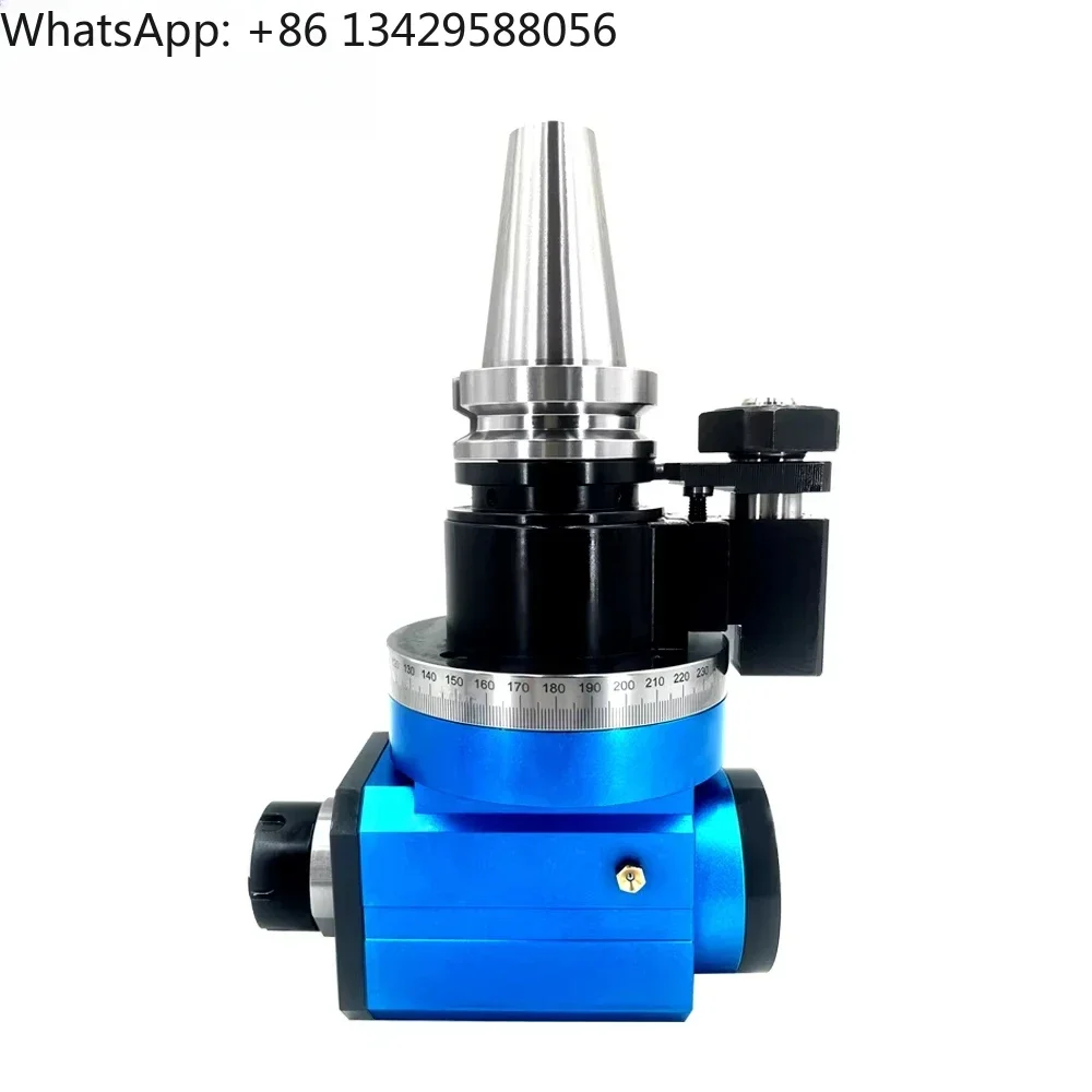 

Best Sale Cnc Angle Head BT40 ER20/25/32/40 for CNC Drilling Tapping Milling Machine Horizontal Milling Head BT40-AMER16