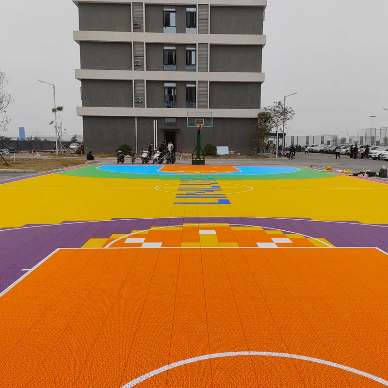 

Beable Colorful Durable Outdoor Waterproof Modular Sport Flooring Basketball Court For Kindergarten Primary Private State School