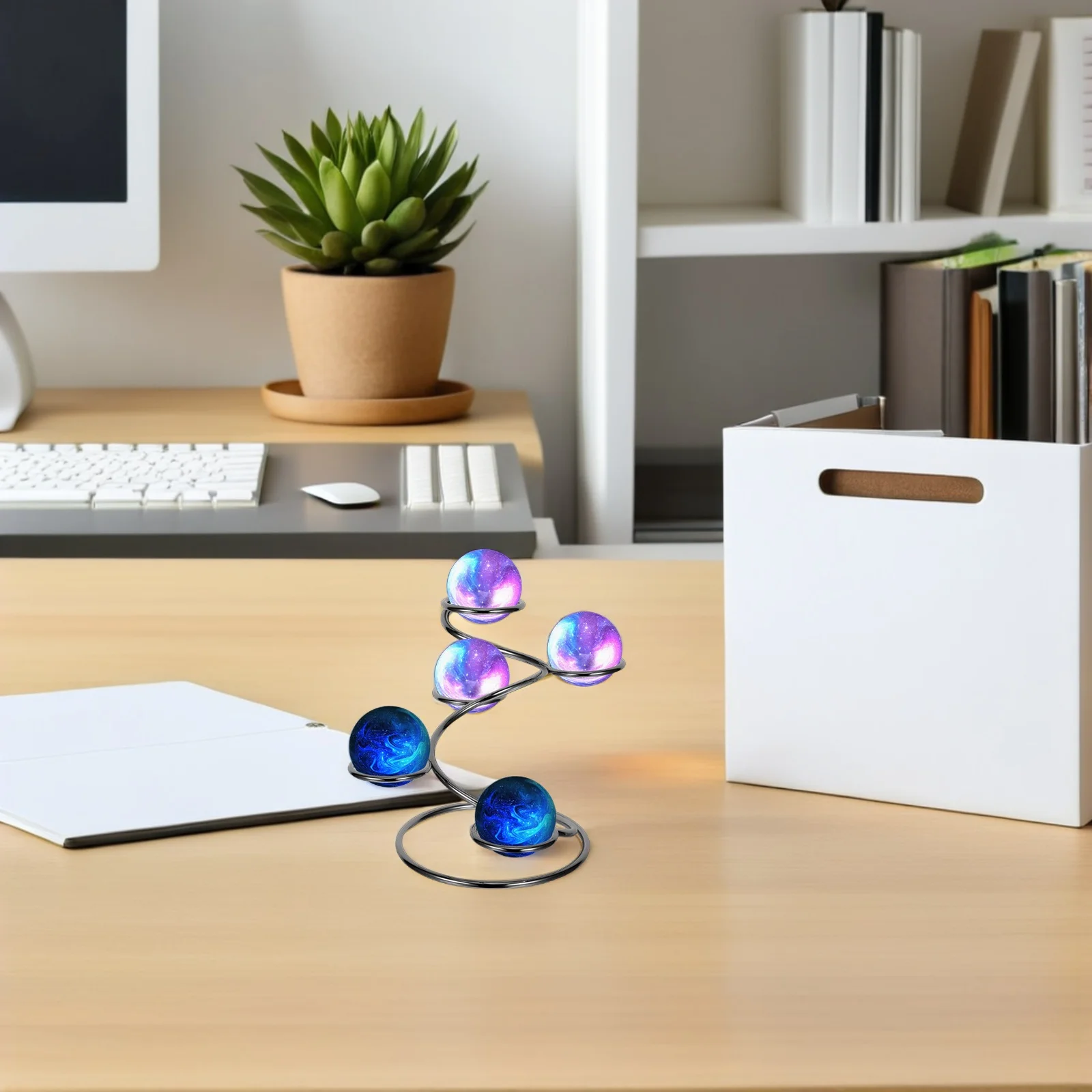 

Crystal Ball Stand Metal Marble Sphere Egg Shaped Display Base Rack for Amethyst Geodes Rocks Mineral Specimens