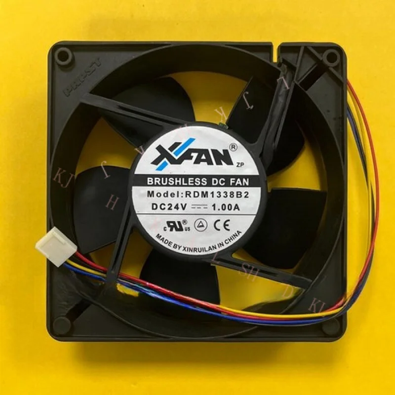 

N FOR XFAN RDM1338B2 DC24V 1.00A 12CM 4-Pin Inverter Cooling Fan