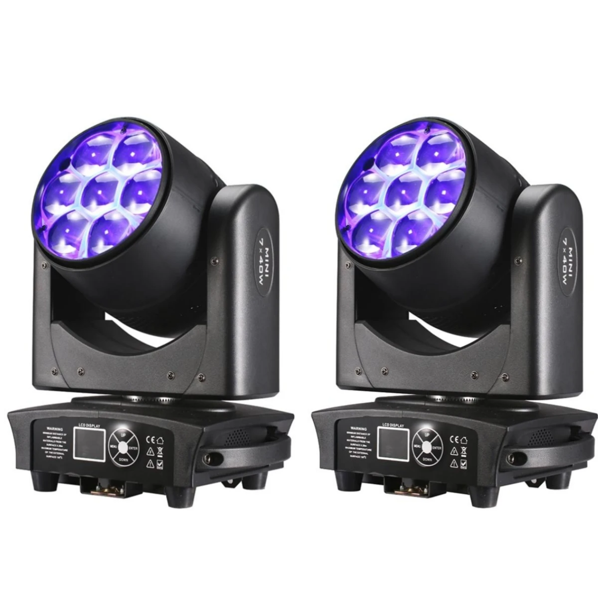 4PZ/Lyre Sharpy LED Beam + Wash 7x40W 4 in1 RGBW Zoom test mobiele DMX per Nachtclub DJ Disco Party Bar Podiumverlichtingsapparatuur
