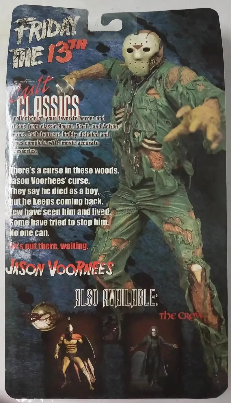 NECA Friday Jason Voorhees Clássico Filme Horrível PVC Action Figure Modelo Boneca Brinquedo Presente O 13o
