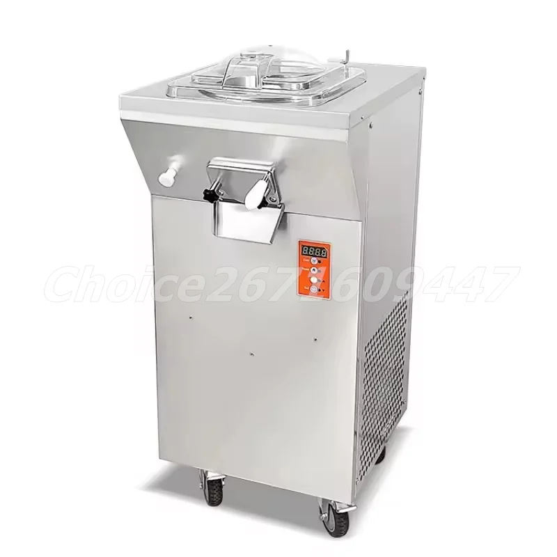 30l/H Fresh Fruit Hard Ice Cream Machine Commercial Italian Vertical Hard Ice Cream Machine Stianless Steel Gelato Machine