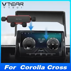 Auto Telefoon Houder Air Vent Outlet Stand Interieur Auto-Styling Decoratie Accessoires Onderdelen Voor Toyota Corolla Cross 2021-2024