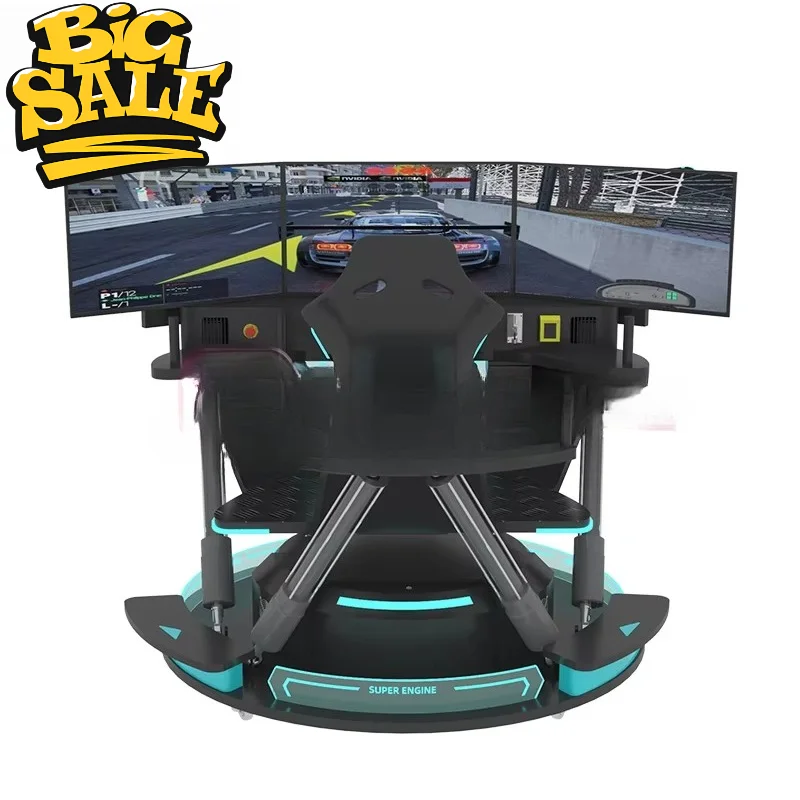 Driving Games Machine Professional Racing Simulator Arcade Entertainment Equipment Kids Adults Fun