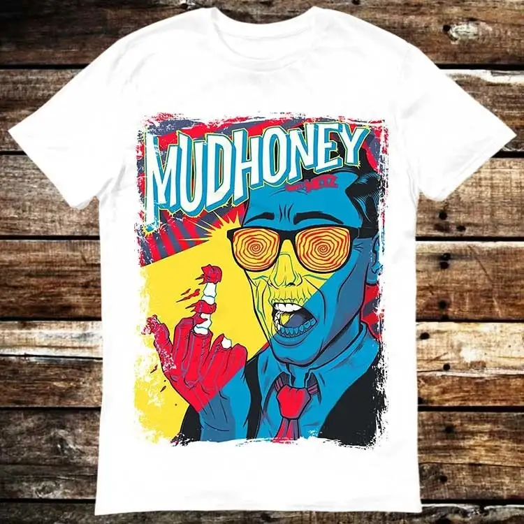 Mudhoney T Shirt Meme GifT Funny Vintage Style Band Heaven Rock Grunge Gamer Cult Movie Music 6085