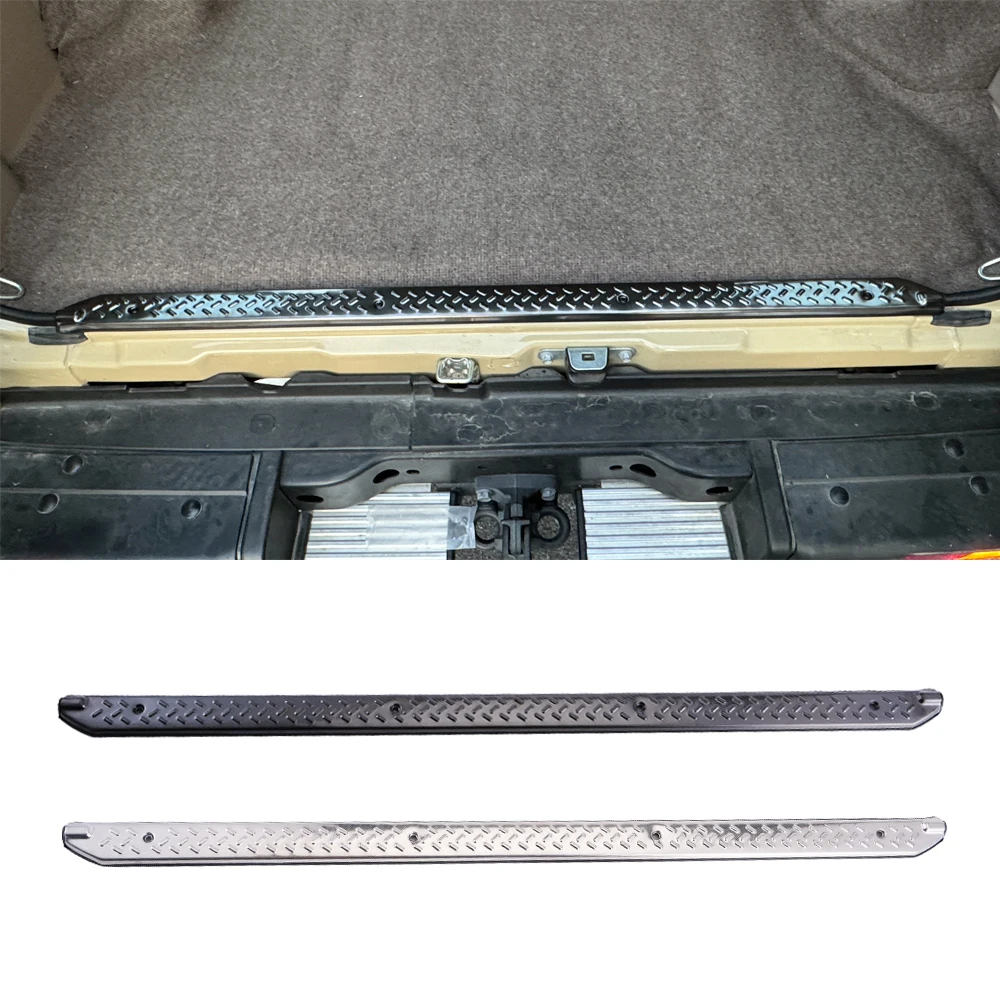 304 #   Adornos protectores de maletero de acero inoxidable, placa de desgaste para Toyota Land Cruiser 76 71 75 78 LC76 LC75 LC78 LC71, accesorios