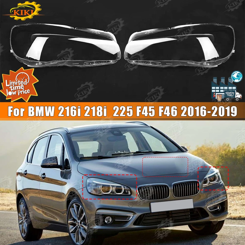 

Для BMW F45 F46 2 серии Wagon 216i 218i 220i 225i 2016 2017 2018 2019 автомобильные фары с прозрачным абажуром