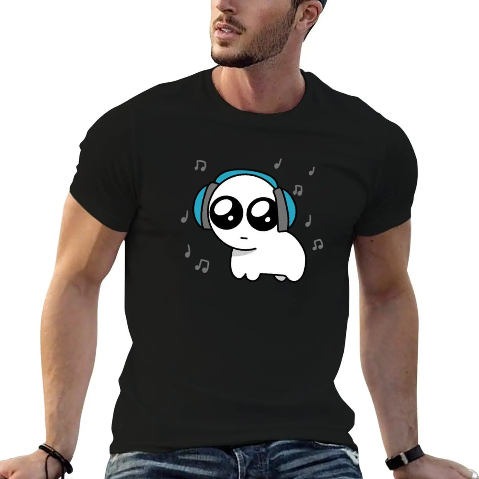

TBH Autism Creature with Headphones T-Shirt man t shirts cotton funny t shirts cotton cotton t shirts high quality T-Shirt