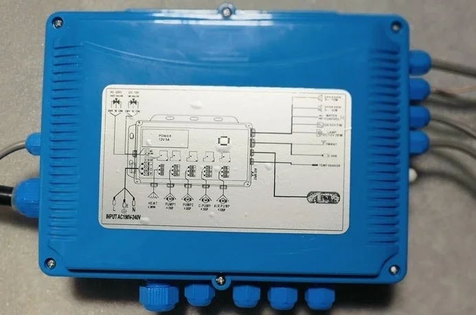 Pool And Bathtub Circulation Controller Constant Temperature Massage Filter System For Spa And Hot Spring Pool