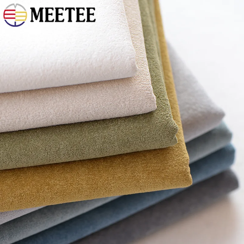 

45/90*140cm Solid Colored Velvet Fabric Polyester Sofa Cloth Waterproof Thickened Fabric Pillow Cushion Cover Sewing Accessories