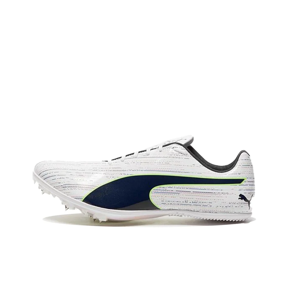 PUMA EvoSPEED Running Shoes Unisex Low Top White/Green/Black 195534-01