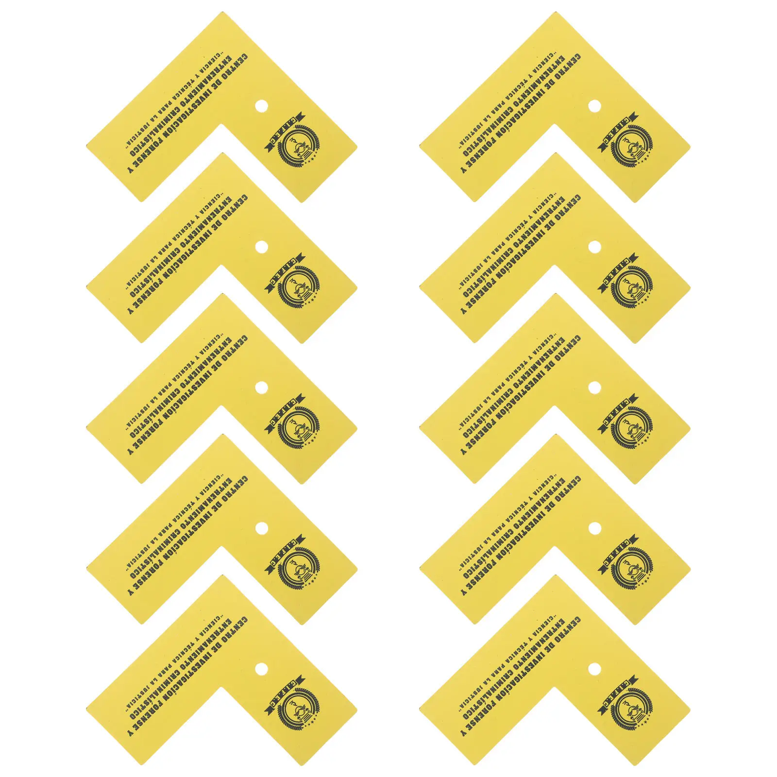 10pcs-forensic-evidence-identification-markers-with-integrated-scale-ruler-portable-compact-lshaped-evidence-tag-set-for-crime