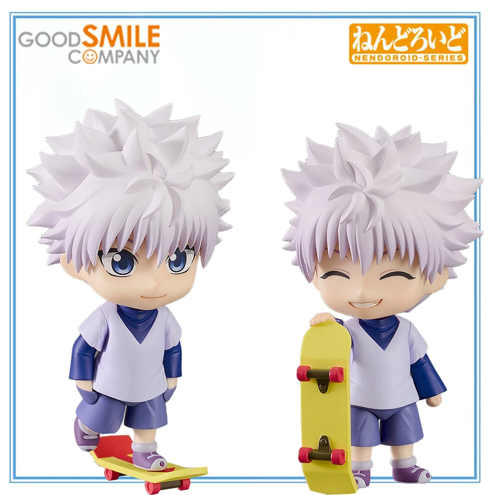

100% Original Good Smile Company Nendoroid (#2804) Hunter × Hunter Killua Zoldyck Hunter Exam Ver. Action Figure Model Toys
