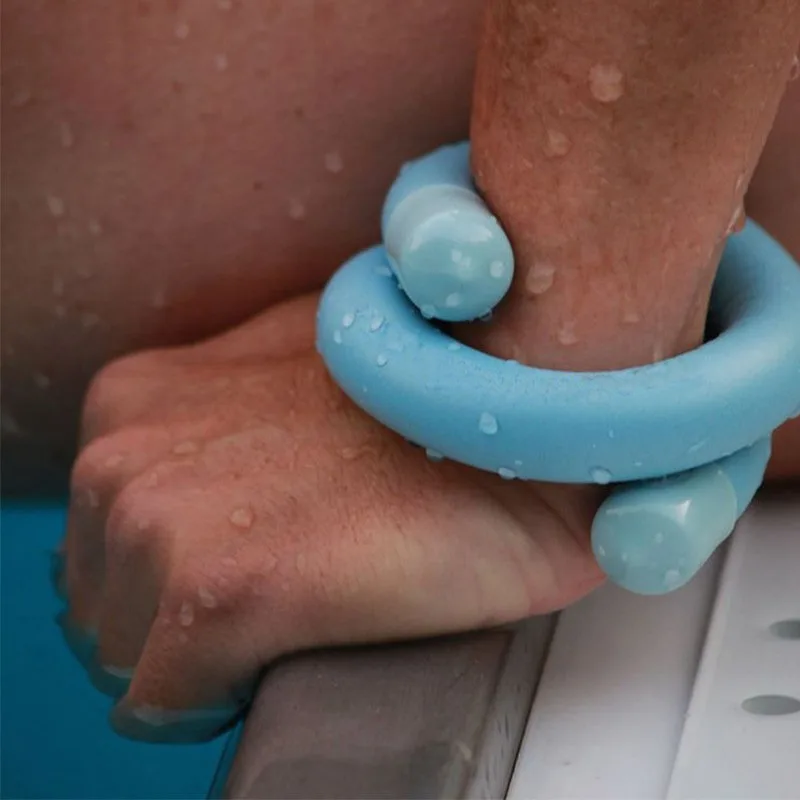 

Утяжелители для плавания на лодыжки и запястья, низкопрофильные невидимые утяжелители для тренировок с сопротивлением в воде, регулируемые ремни для ног и рук