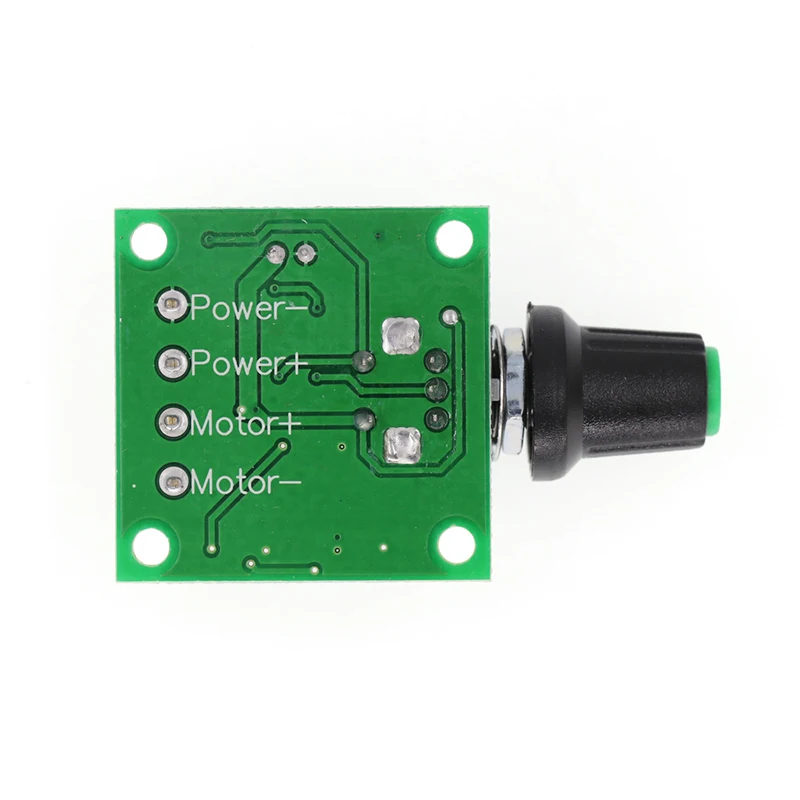 1803BK DC Motor Speed Controller Module 1.8-15V Adjustable LED Light Dimming Governor Switch