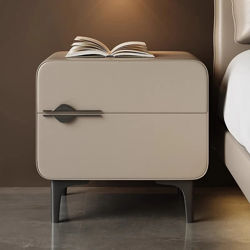 

Simple Trendy Night Table Beauty Elegant Unique Delicacy Bedside Storage Exquisite Luxury Mesitas De Noche Home Furniture