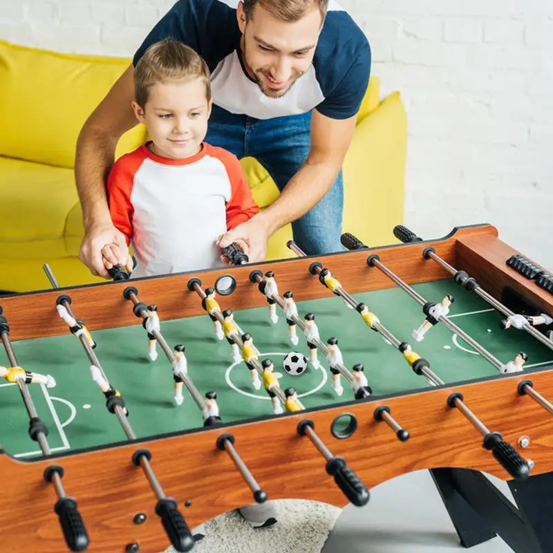 Table Football Set Toothed Soccer Handle For Table Football Replacement Parts Outdoor Play Toys Non-Slip Indoor Game Accessories