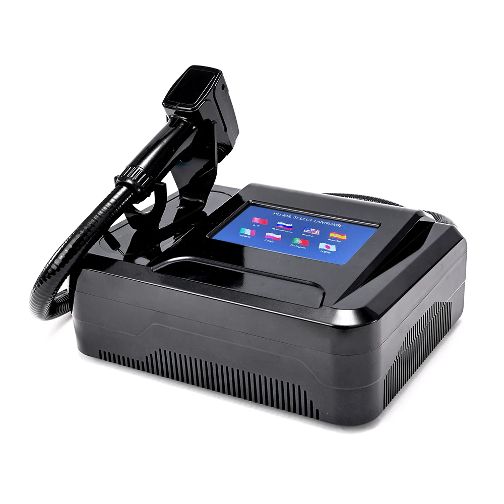 High Quality Easy-carry Ice Cooled 808nm Diode Laserings Hair Removal Machine