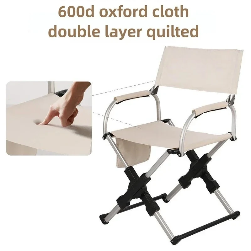 Folding Chairs Metal Design Beach Chair Portable Bar Stools Modern Armchair Creative Minimalist Home Furniture
